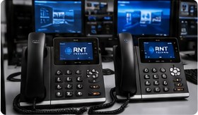 Téléphones IP RNT configurés en laboratoire